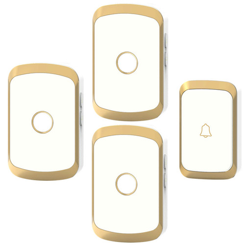 A20 Smart Home Wireless Doorbell AC Digital Music Doorbell Long Distance Remote Control Doorbell Elderly Caller