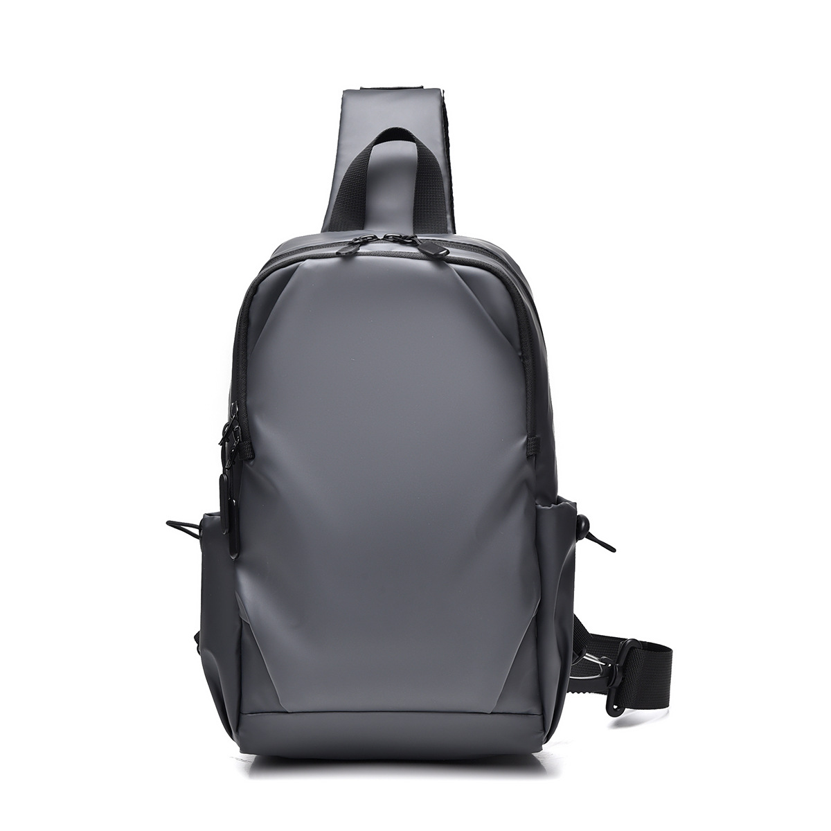 Bolso de pecho para hombre, estilo coreano, moderno y genial, bandolera de un solo hombro, multifuncional, informal, de moda, para otoño