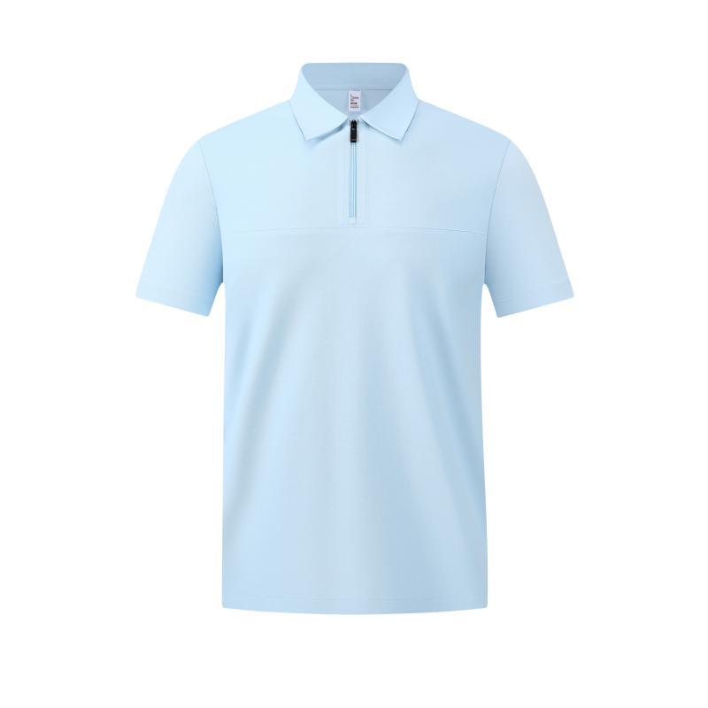 Camiseta de polo de tamaño grande personalizada camiseta transfronteriza ropa de trabajo camiseta cultural bordada logotipo revestido vestido de trabajo de manga corta personalizado