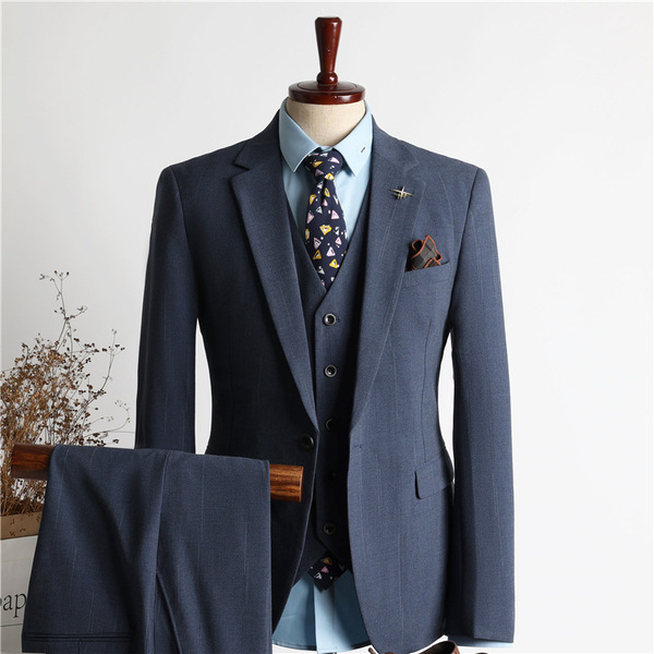 Blue men's set