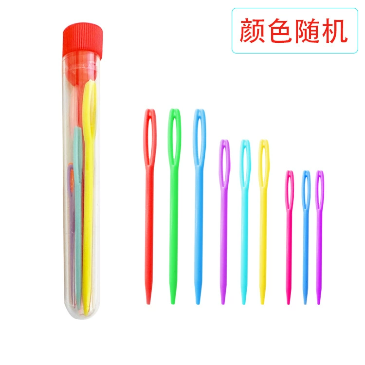 Бытовой пластиковый свитер швейная игла DIY вязальный инструмент швейная игла шерстяная швейная игла пластиковая игла костюм для бутылок