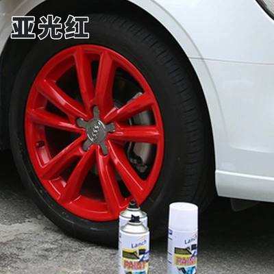 paint wheel hub color changing self-painting — Avtomobil boya qələmləri - matt-red