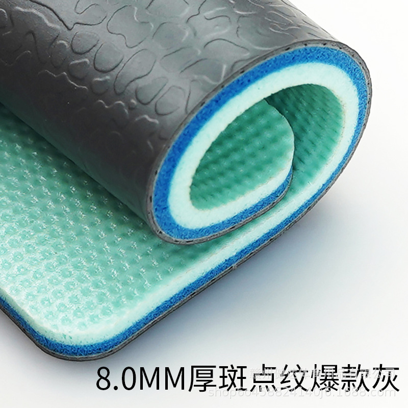 8mm 두꺼운 스팟 패턴 폭발 회색