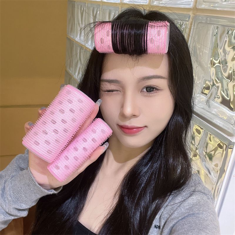 Large Air Bangs Curling Iron Fixing Tool Lazy Curler Fluffy Sleeping Styling Forehead Bangs Clip Hairpin