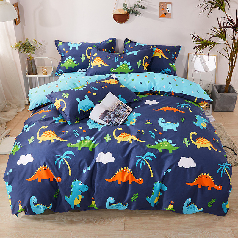 批发供应纯棉床品宽幅面料 全棉斜纹卡通家纺布料 床单被套棉布