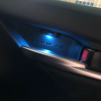 lights, ice blue, Şüşə kənarı xromları/moldingləri