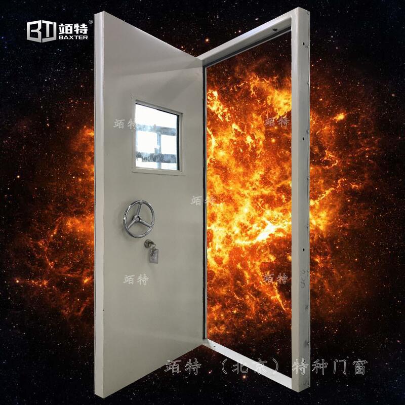 设备机房钢制抗爆门  制药厂钢质抗爆门销售商家