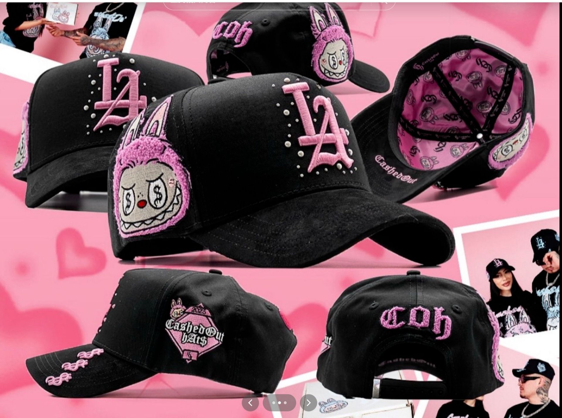 Aliexpress spot Dandy letras bordadas ajustables gorra de boca de pato borde curvo con taladro gorra de béisbol