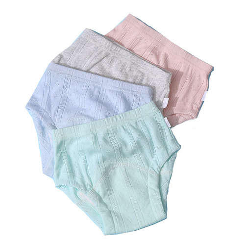 Infant and toddler toilet training shorts summer baby hand washable four-layer gauze briefs infant training pants