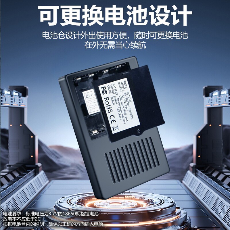 External Removable Battery Dc Backup Power Supply Ups Router Optical Modem 5V9V12V/15V/24V Cross-Border