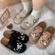 �W���r�в���Ь��Ů��ɫ�۷��⴩һ�_�ſ���ƽ�װ������Ь����Ь