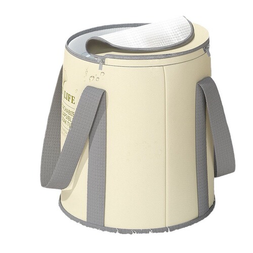 Portable foot bath with height adjustment over the calf, warm foot bag for business trips and travel, foldable foot washing basin, foot bath magic weapon