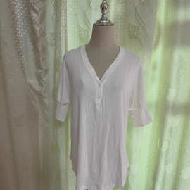 露思同款夏季慵懒风宽松薄款柔软V领防晒开衫外套长袖空调衫