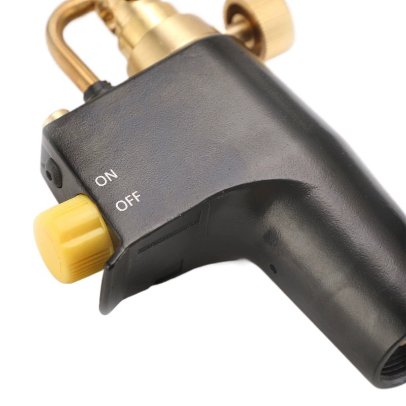 Амазонка трансграничная американская МАПП газовая портативная бескислородная Сварочная горелка для обслуживания холодильного оборудования пламенный пистолет сверхвысокотемпературная Сварочная горелка