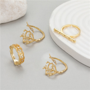 �����ͬ���ָ����14K��ɫ����ʯ�����н�h��ڰ��Ʒ����