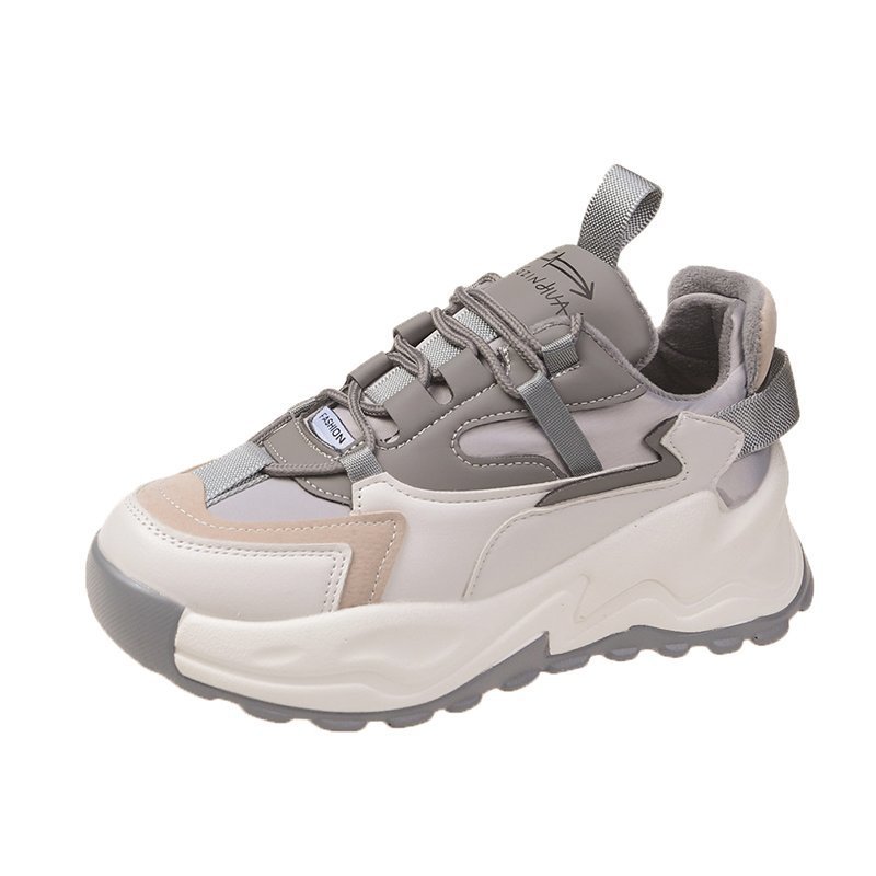 Baskets femme en PU artificiel - Ref 3435175 Image 6