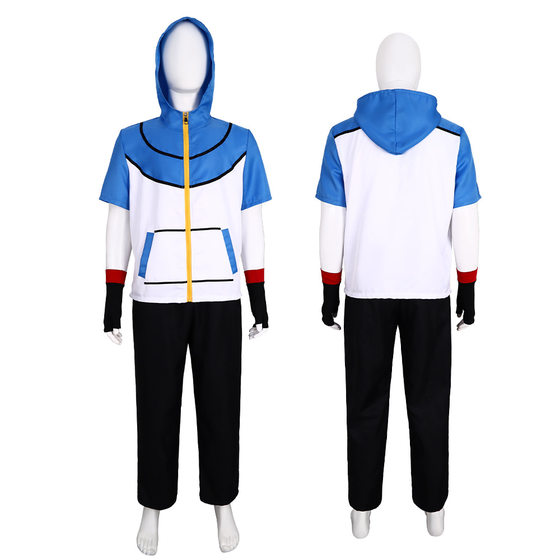 Pokémon Baokemeng Xiaozhi cosplay suit Cosplay Costume Elf Ball Stage Performance Suit