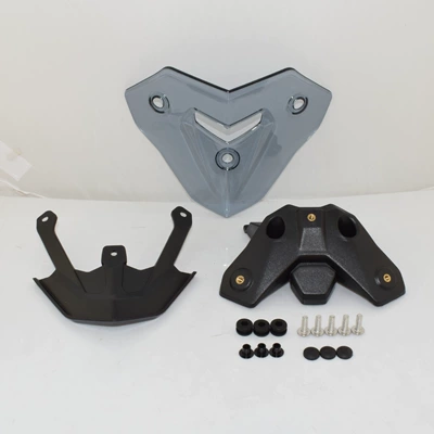 Suitable for Bao-Ma BM Motorcycle front windshield - smoke-gray
