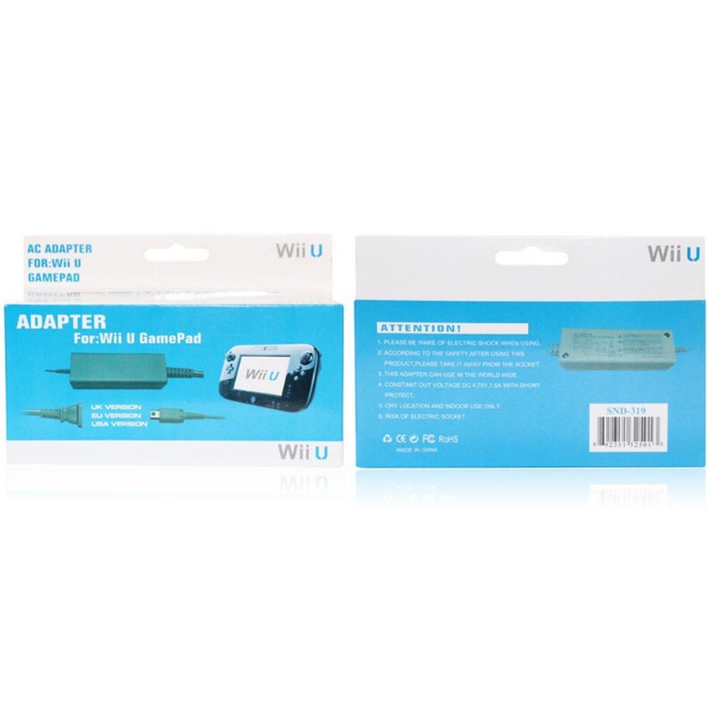wiiu power supply wiiu charging power supply WIIU tablet charger wiiu handle power adapter 110-220