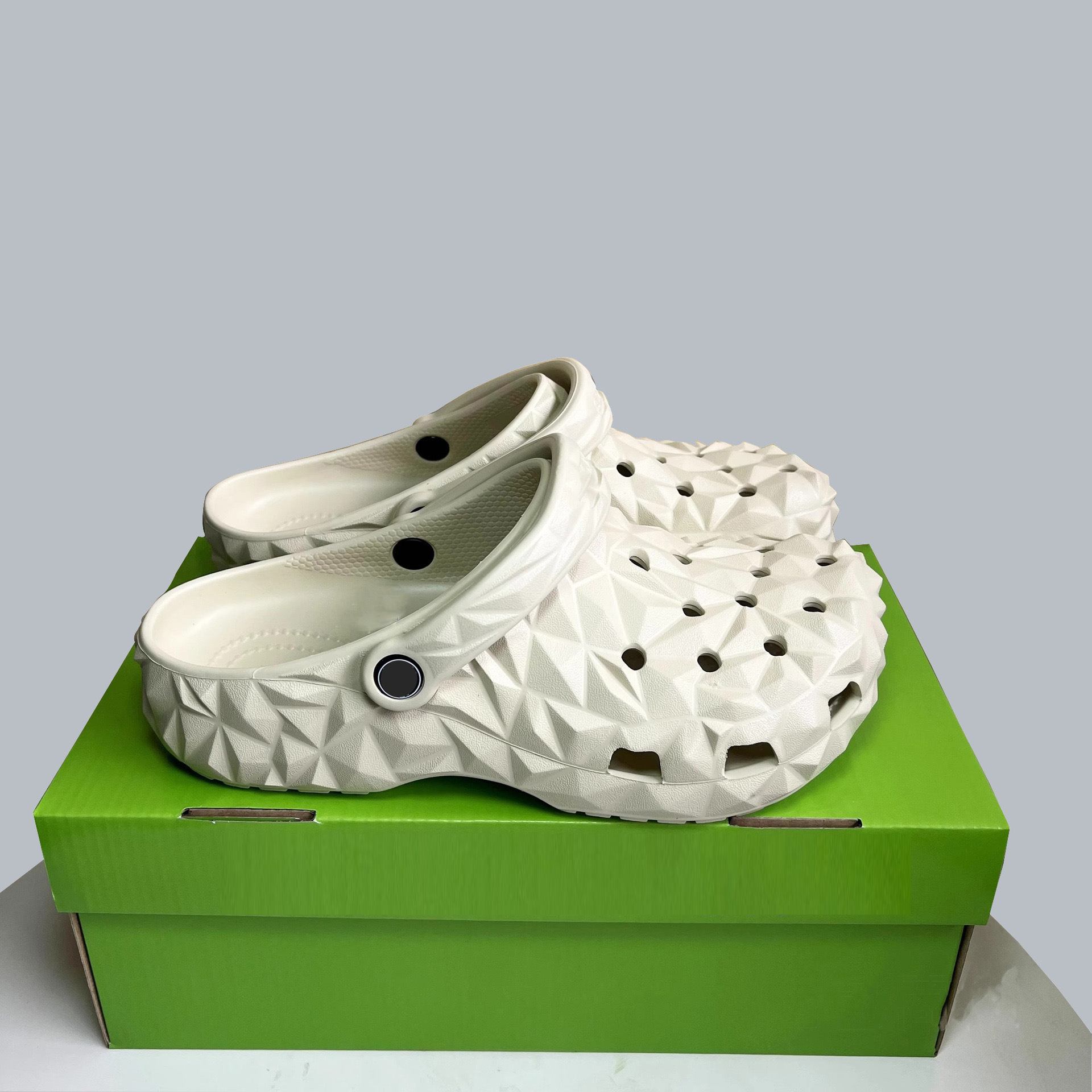 Nube de durian estamina agujero zapatos accesorios de flores para mujeres DIY botones de zapatos accesorios de decoración
