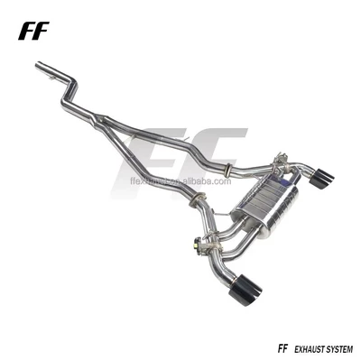Suitable for Toyota Supra A90 A91 3.0T silencer with valve performance stainless steel cat-back exhaust