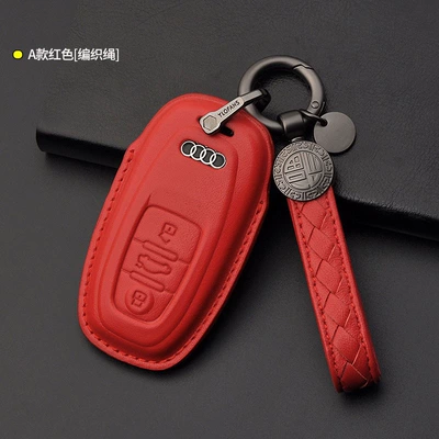 Static Rod/Key Bag – Specially designed for Audi key cases - type-a-red-braided-rope
