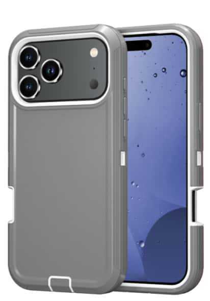 适用于iPhone17pro三防机器人手机壳外贸专供重防三合一手机壳|undefined