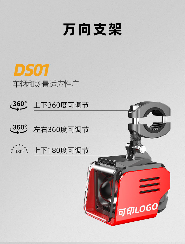 Motorcycle Waterproof LED Spotlight Super Bright High Beam