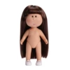 Brown bangs