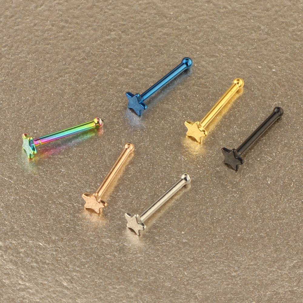 Fashion Geometric Stainless Steel Ear Studs 1 Piece