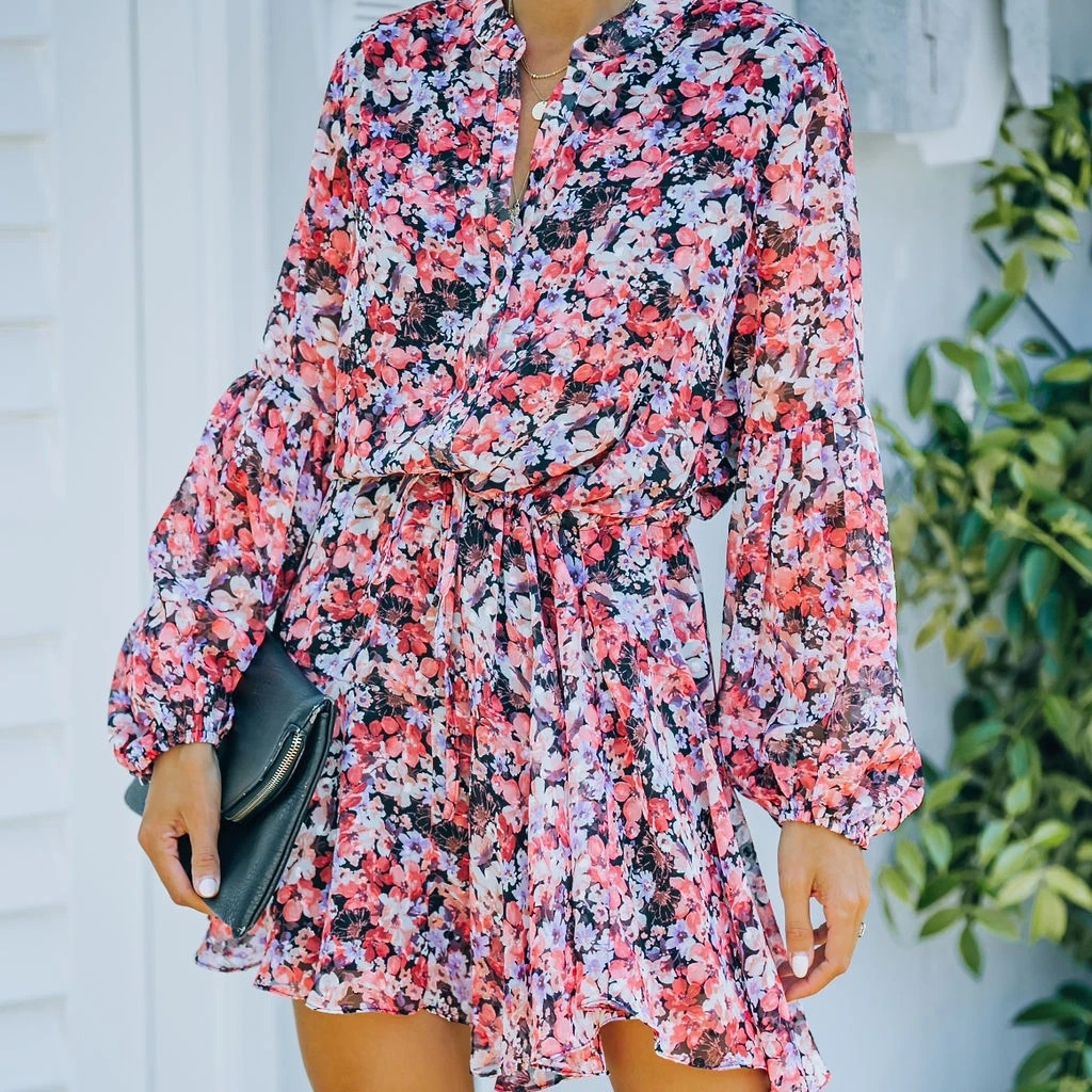 A-line dress in Black