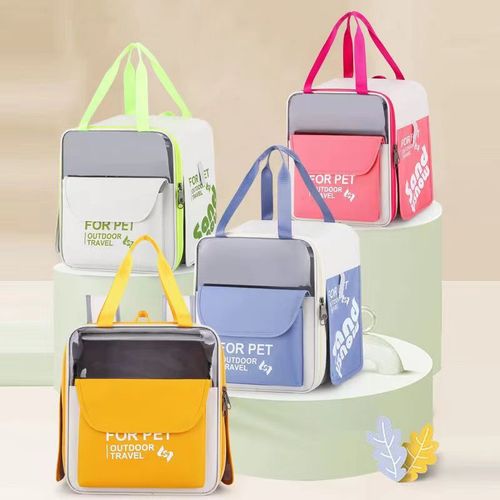 New Cat Bag Outdoor Large Capacity Universal Breathable Backpack Hand-held Pet Bag Cat Outdoor Bag Portable Bag