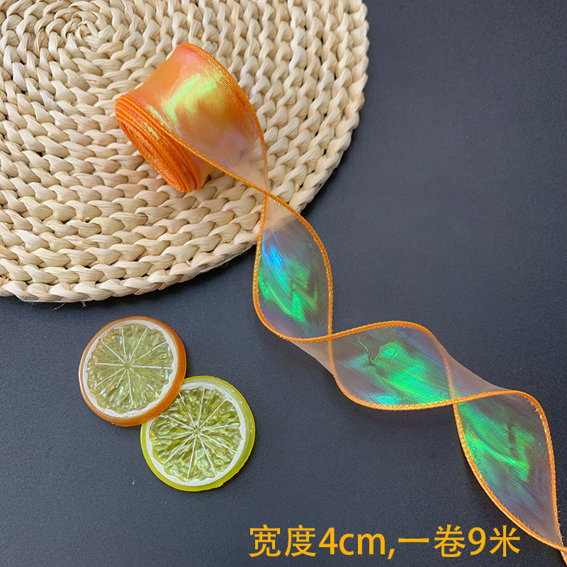 4cmプレゼント包装リボン手作りdiy焙煎リボンリボンリボンリボンリボン靴花アクセサリー拷問糸|undefined