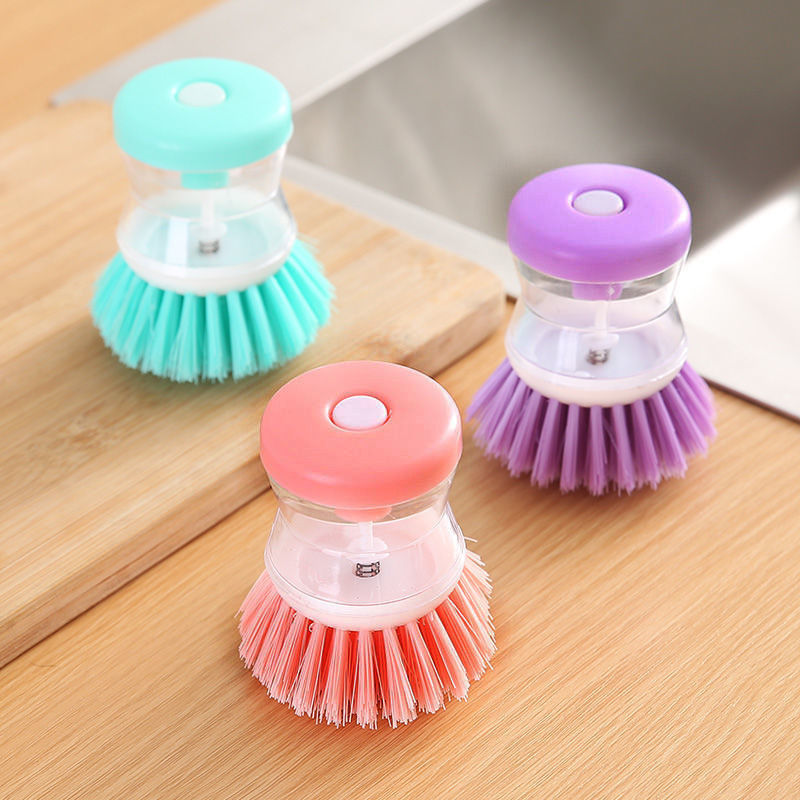 Liquid-Adding Pot Washing Brush, Push-Type Automatic Liquid-Adding Dishwashing Brush, Non-Stick Oil, Non-Damaging Pot, Multi-Functional Decontamination Cleaning Brush Liquid-Adding Pot Washing Brush, Push-Type Automatic Liquid-Adding Dishwashing Brush, Non-Stick Oil, Non-Damaging Pot, Multi-Functional Decontamination Cleaning Brush