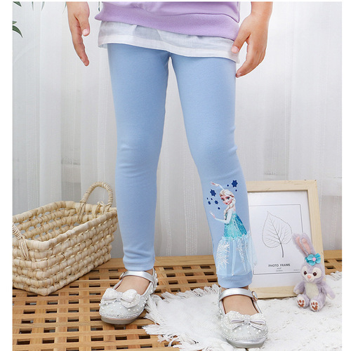 Girls leggings autumn new style 23 children's clothing little girl princess pants cross-border Amazon cotton