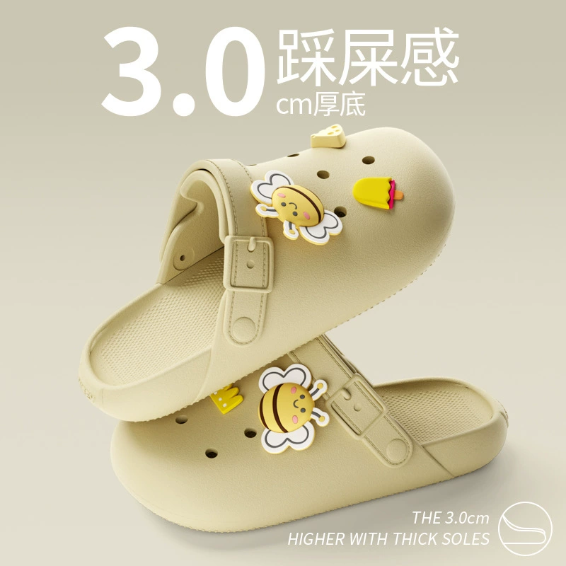 Мультяшные пещерные туфли чувствуют дерьмо EVA