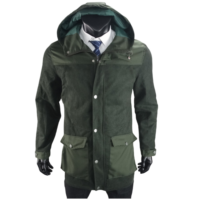 Men's Clothing retro men's coat multi color outdoor workwear jacket _voghion.com