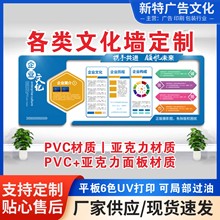 文化墙公司校园党建文化宣传立体装饰背景墙大logo PVC字批发