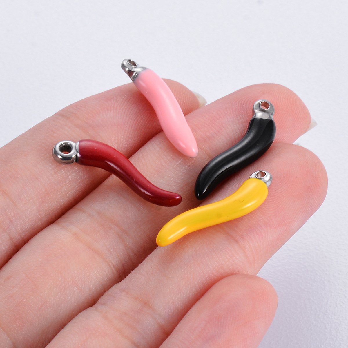 8g Weight 5 PCS/Package Stainless Steel Pendant