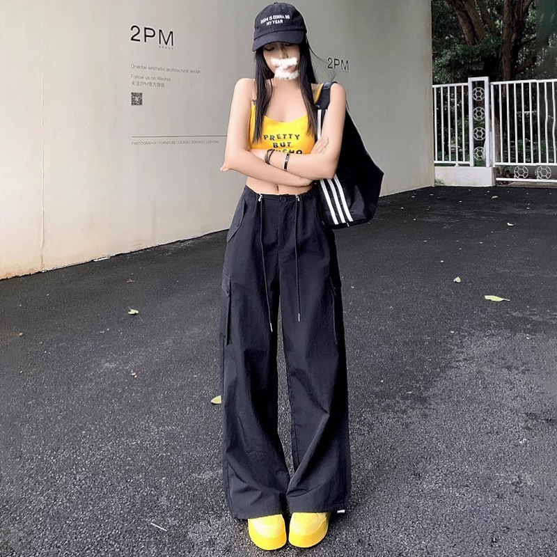 Dopamina color brillante casual pantalones deportivos de piernas para mujeres 2025 nuevo cintura alta delgada elástica pantalones de trabajo pantalones largos
