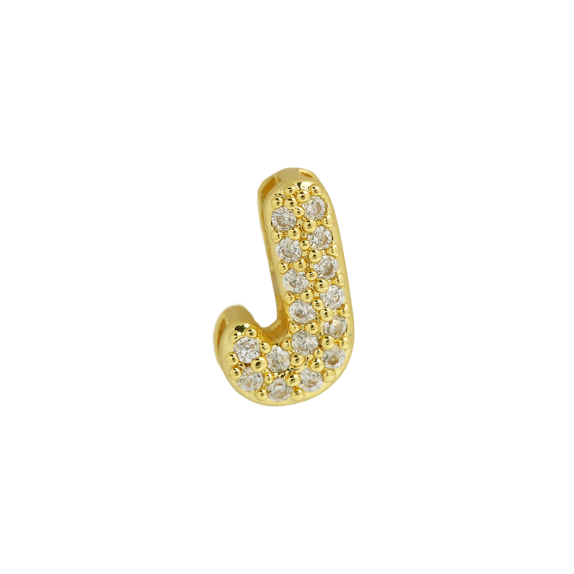 Gold Pendant J