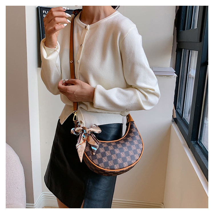 Women's Crossbody Shoulder Bag, Stylish Printed Single Shoulder Bag_voghion.com