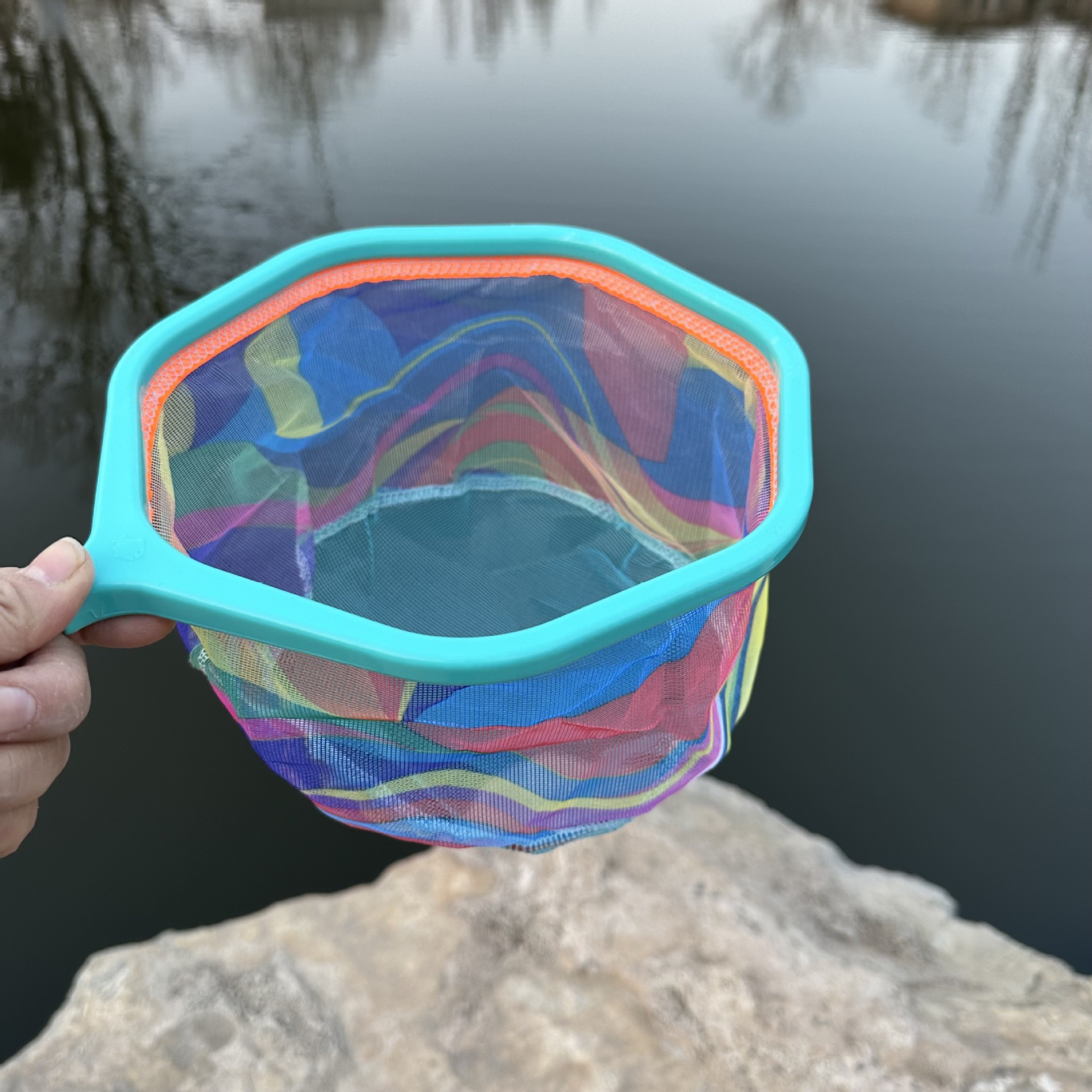 Copiar la red de pesca de los niños Copiar la red de pesca de pescado fuerte super duro bolsillo de pesca de pescado de niños pequeños peces al aire libre camarones captura mariposas