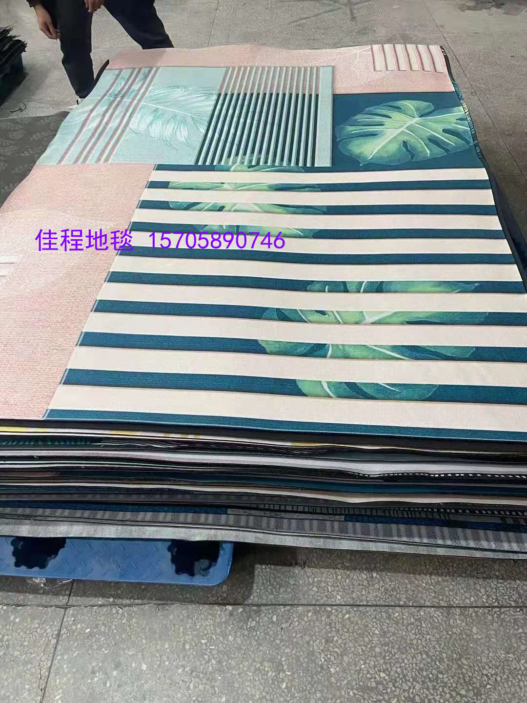 Cross-Border Retro Style Oriental Exquisite Pattern Carpet Manufacturer Wholesale High Quality Non-Slip Home Living Room Carpet