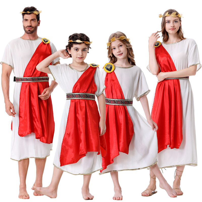 Foreign Trade Costumes Halloween Costumes Roman Costumes Family Costumes cosplay Ancient Greek Costumes Stage Costumes
