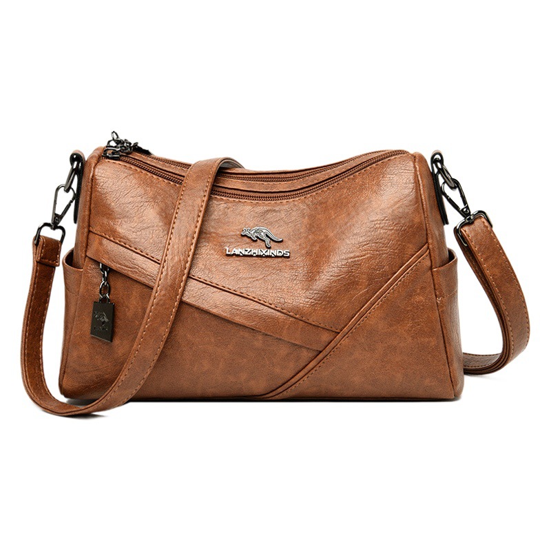 Bags for Women Spring 2025 New Fashion Trend Women's Soft Leather Shoulder Bag Korean Style Large Capacity Mother's Crossbody Bag
