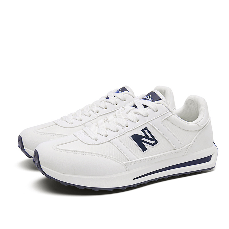 Wow, New Balance men's versatile casual shoes, slip-on Korean style student sneakers, comfortable NB Forrest Gump shoes
