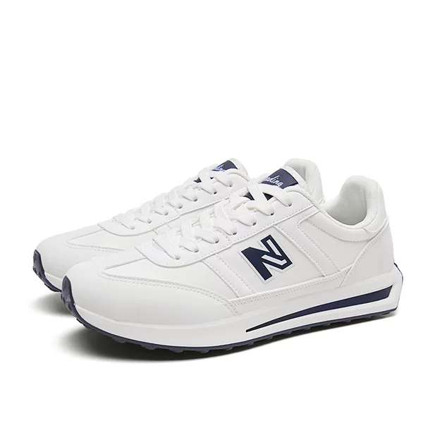 Wow, New Balance men's versatile casual shoes, slip-on Korean style student sneakers, comfortable NB Forrest Gump shoes