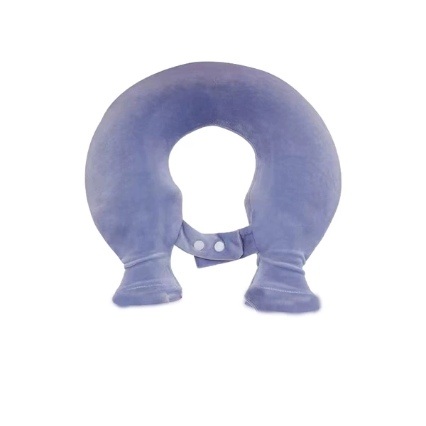(separate cloth cover) large u blue button