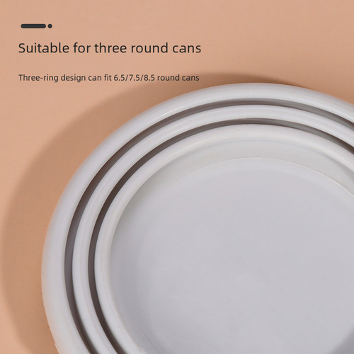 Pet can lid, fresh-keeping TPR lid, dog can sealing lid, universal sealing lid, three-in-one pet can lid 6